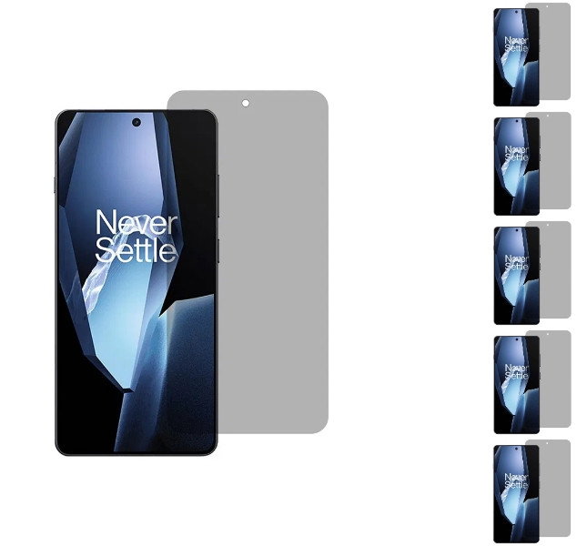 5 stk. OnePlus 13R Privacy Glas / Skærmbeskyttelse