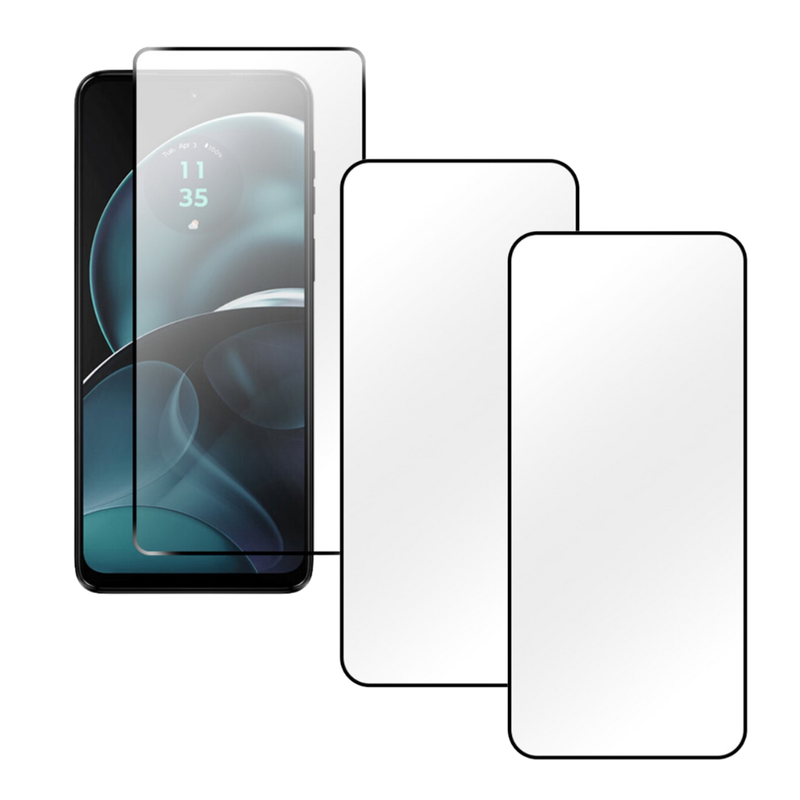 3 Stk 3D Beskyttelsesglas / Skærmbeskyttelse til Motorola Moto G54 5G
