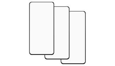3 Stk. 3D Skærmbeskyttelse / Hærdet Beskyttelsesglas til Samsung Galaxy S22 Plus