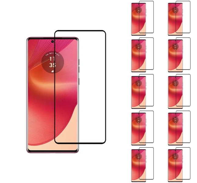 10 stk. Motorola Edge 50 Fusion Skærmbeskyttelse / 3D Glas