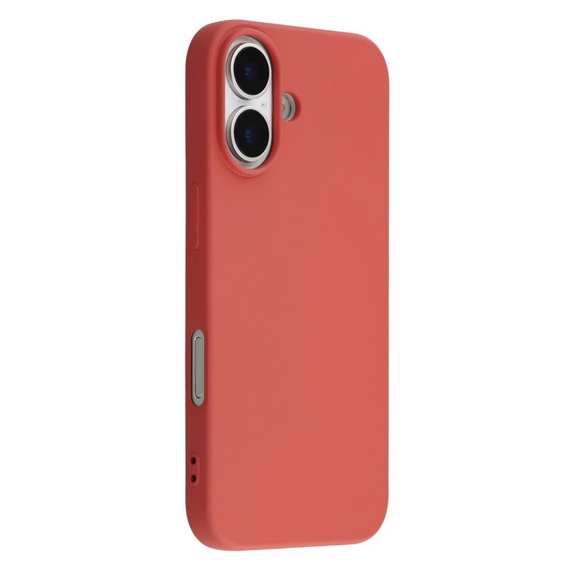 iPhone 17 Silikone Cover med Blød Inderside - Rød