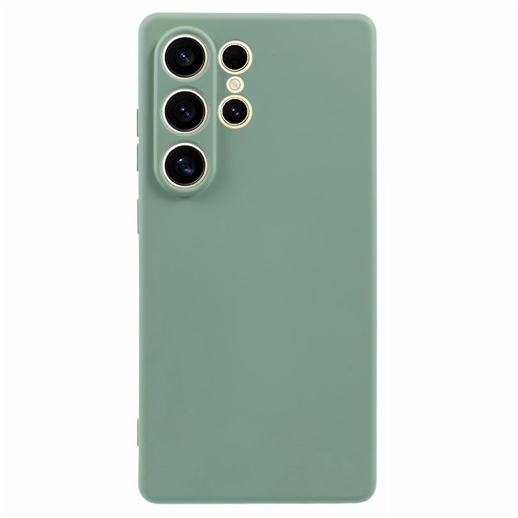 Samsung Galaxy S25 Ultra Cover Silikone Cover - Grøn