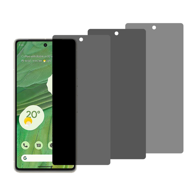 3 Stk. Skærmbeskyttelse / Privacy Glas til Google Pixel 7