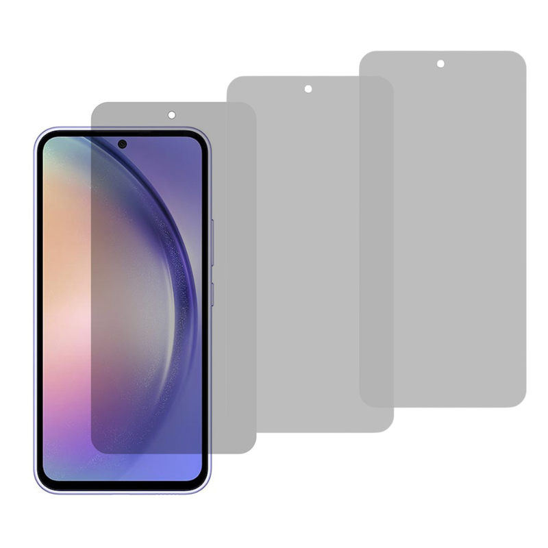 3 Stk Samsung Galaxy A55 5G Skærmbeskyttelse / Privacy Glas