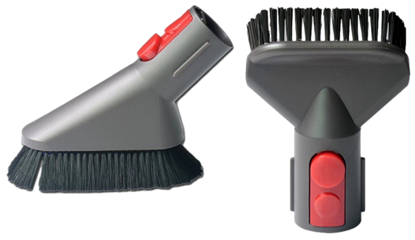 Pakke m. Quick-Release Mundstykker til Dyson V7 / V8 / V10 / V11 / V15 / V15s-Blød Mini Støvbørste & Quick-Release Mundstykker til Dyson V7 / V8 / V10 / V11 / V15 / V15s-Stiv Mini Børste