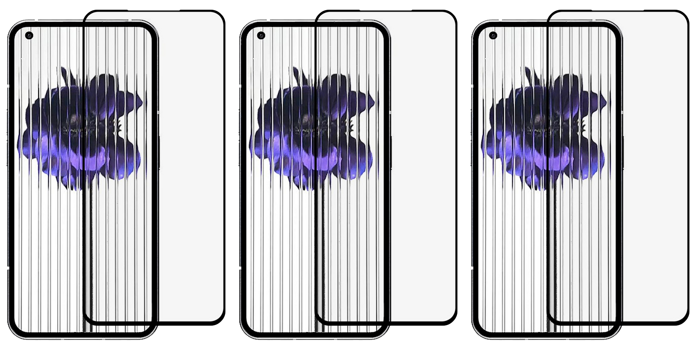 3x Beskyttelsesglas / Skærmbeskyttelse / 3D Glas til Nothing Phone (1)