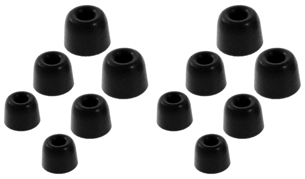 2x 3 par Ørepropper til Sony WF-1000XM3 / WF-1000XM4 - S / M / L