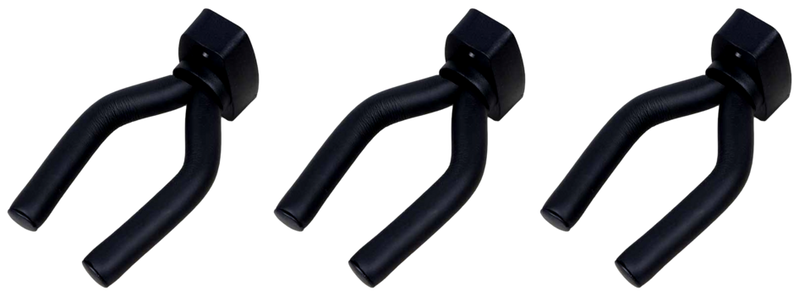 3 Stk Væghængt Guitarholder med Skum