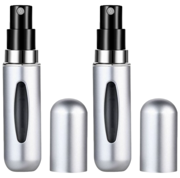 2x Mini Genopfyldelig Sprayflaske til Parfume - 5 ml