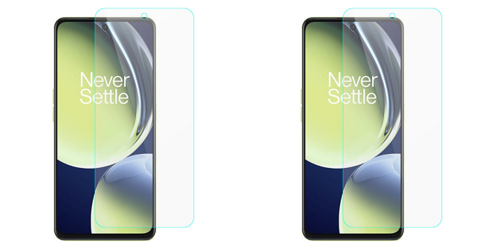 2x Beskyttelsesglas / Skærmbeskyttelse / Glas til OnePlus Nord CE 3 Lite 5G