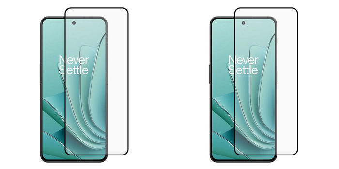 2x Beskyttelsesglas / Skærmbeskyttelse / 3D Glas til OnePlus Nord 3 5G