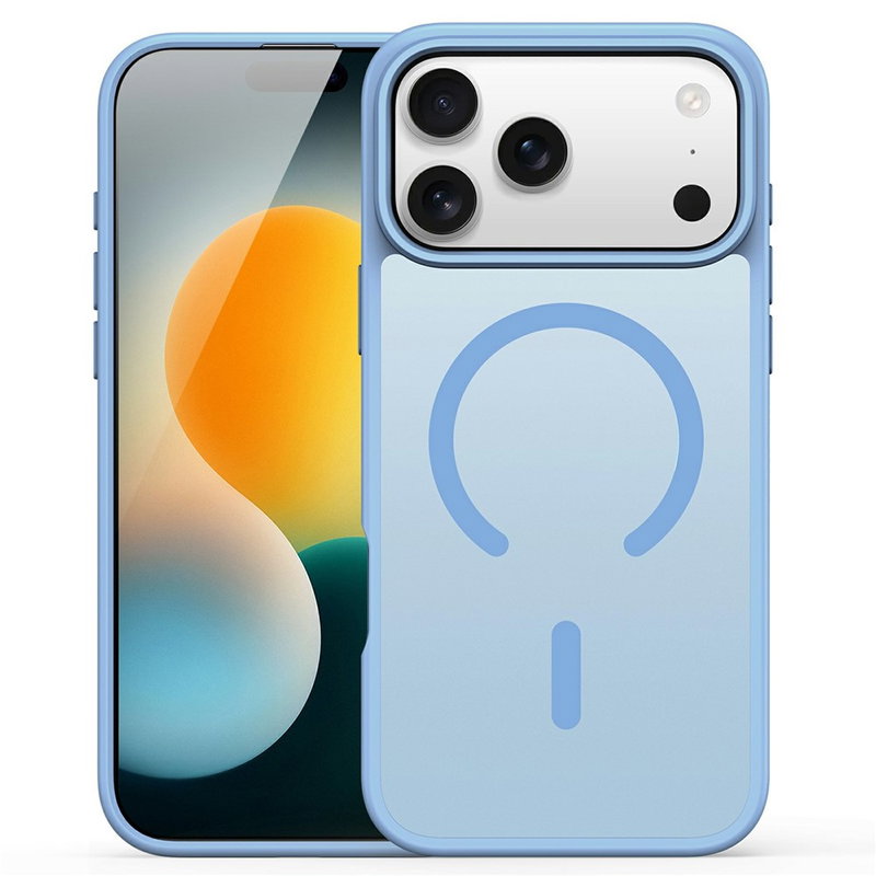 iPhone 17 Pro Max Cover - Kompatibelt med MagSafe - Lyseblå