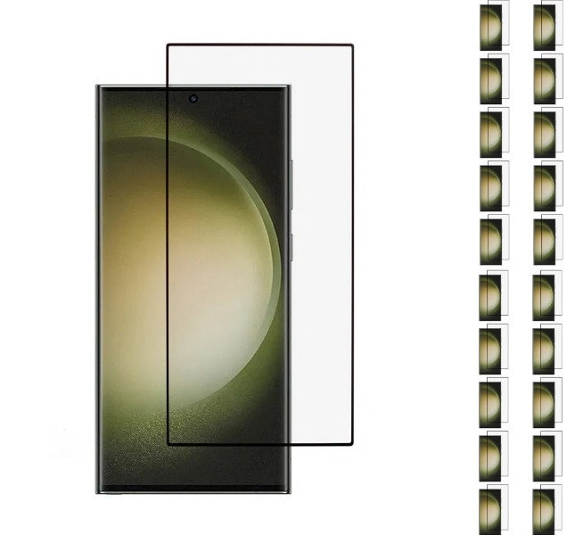 20 stk. Samsung Galaxy S25 Ultra Beskyttelsesglas / Skærmbeskyttelse / 3D Glas
