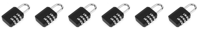 2x 3x 3 Cifret Kode Lås