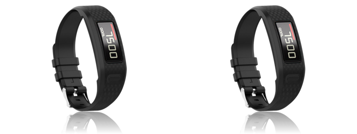 2 Stk Silikone Rem til Garmin Vivofit 1/2 Sort
