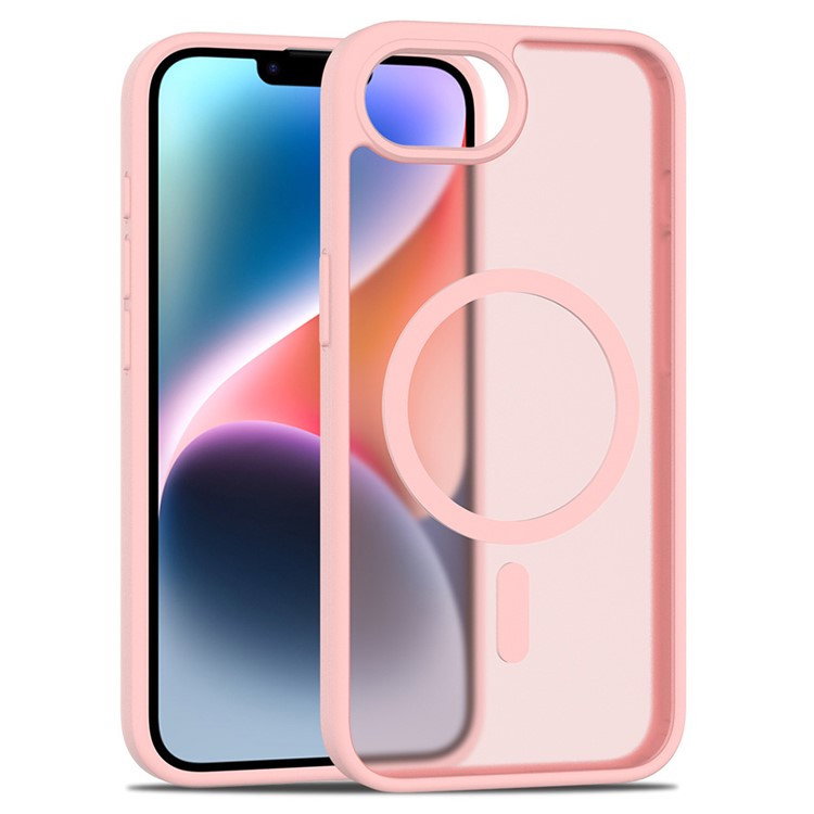 iPhone 16e Transparent MagSafe Cover - Pink