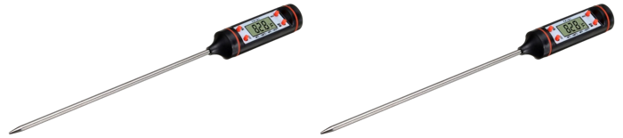 2x TP101 Digitalt Termometer til AirFryer