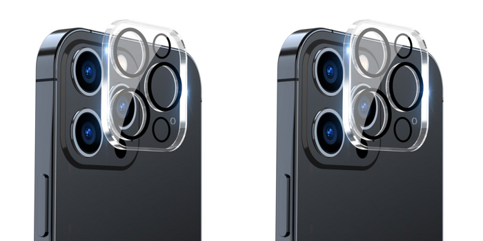 2x Kamera Skærmbeskyttelse / Beskyttelsesglas til iPhone 15 Pro / Pro Max