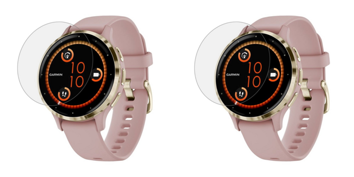 2x Beskyttelsesfilm til Garmin Venu 3s (41mm)