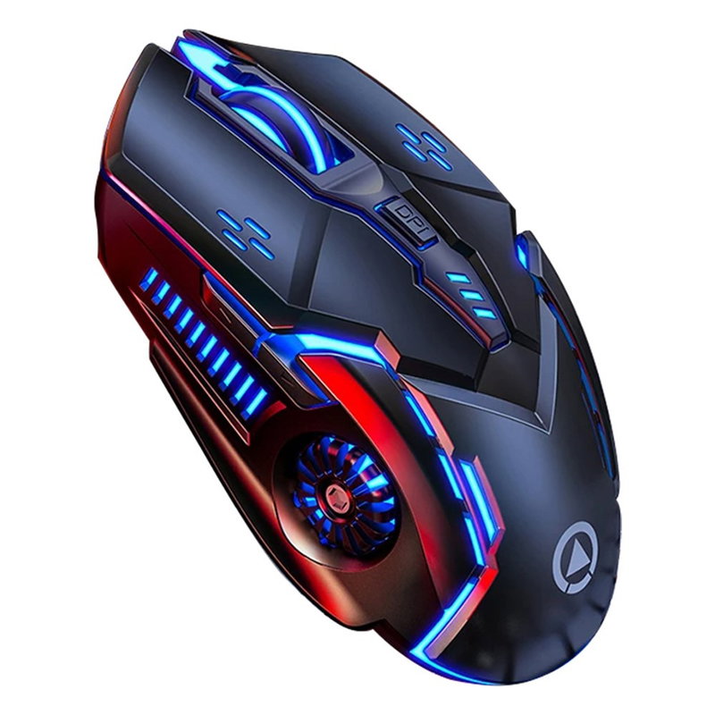 Trådløs Gamer Mus med RGB Lys & Justerbar DPI