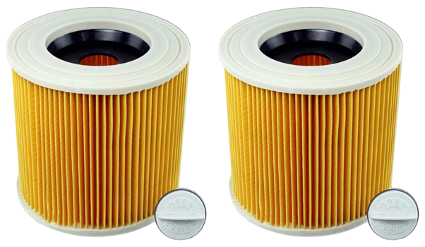 2 Stk HEPA Filter til Kärcher WD2 / WD3 & SE 4001 / 4002