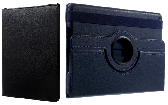 Pakke m. Brechin 360 Graders Flipcover til iPad 6. generation (A1893, A1954) - Sort & Brechin 360 Graders Flipcover til iPad 6. generation (A1893, A1954) - Mørkeblå