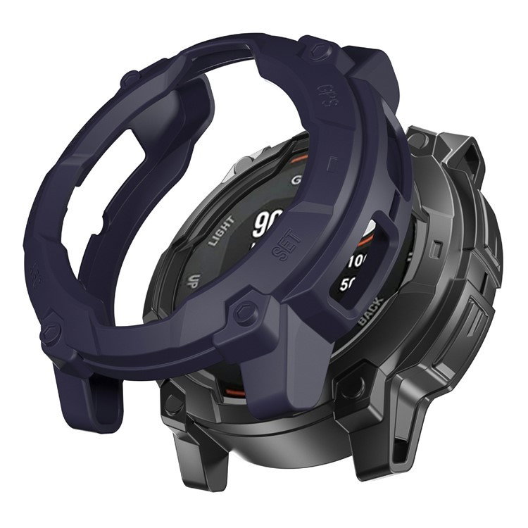 Garmin Instinct 3 (45mm) Silikone Cover - Mørkeblå