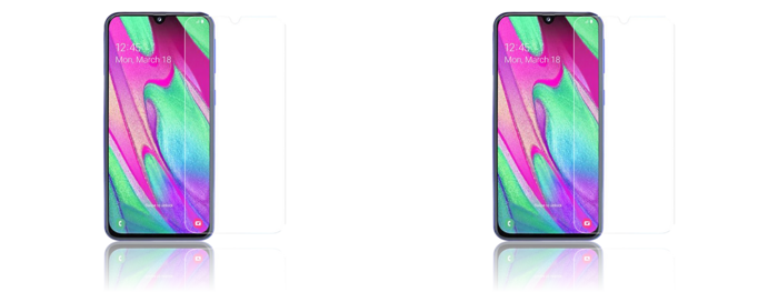 2x Skærmbeskyttelse / Hærdet Beskyttelseglas til Samsung Galaxy A30s & A50