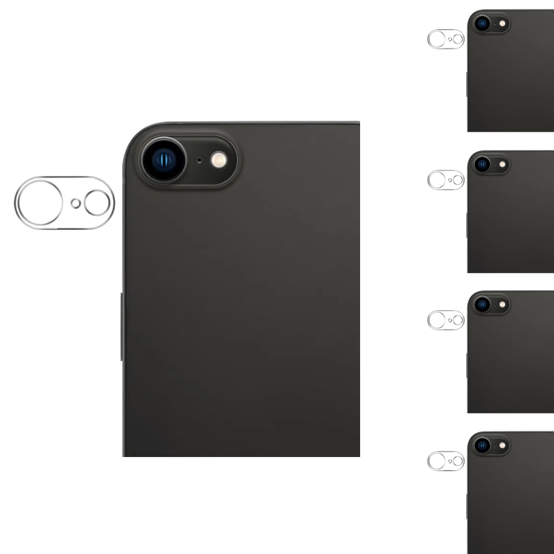 4 stk. iPhone 16e & 17e Kamera Beskyttelsesglas