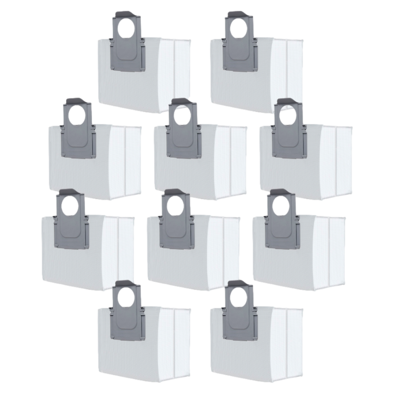 10 stk Støvsugerpose til Roborock Q5 Pro / Pro Plus