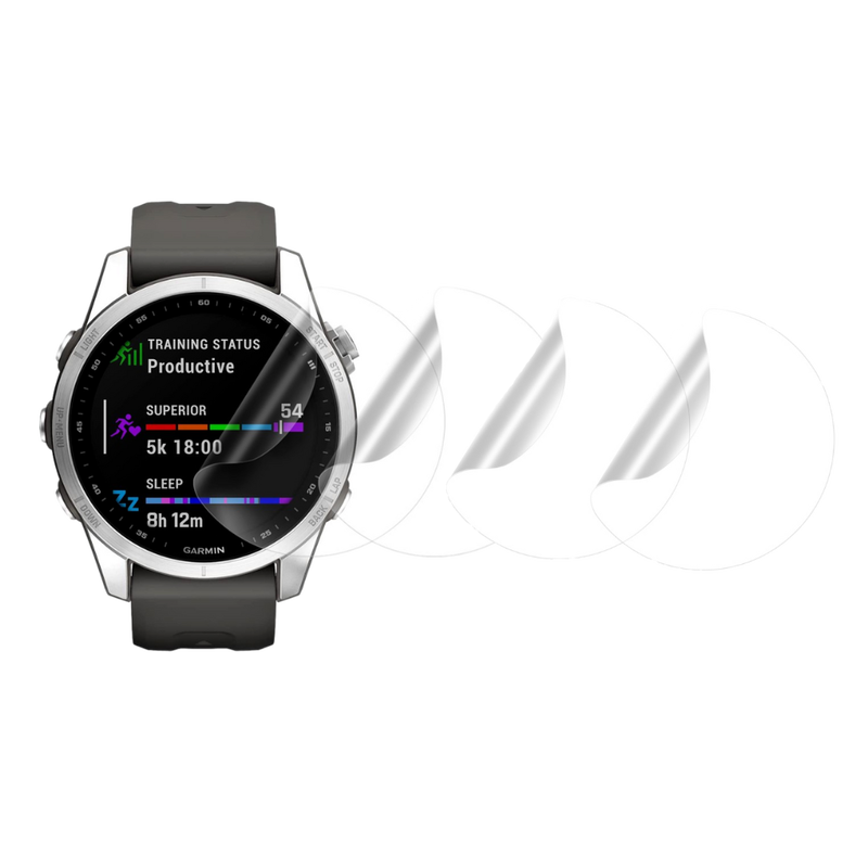 4 stk. Beskyttelsesfilm til Garmin Fenix 7S