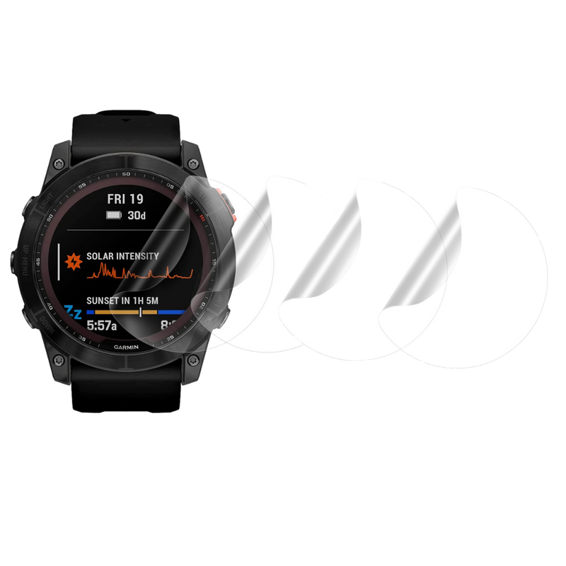 4 stk. Beskyttelsesfilm til Garmin Fenix 7X
