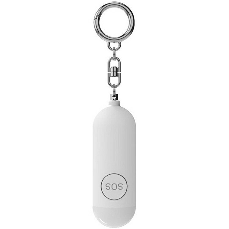 Personlig Alarm - Genopladelig m. LED Lys & 130 dB 
