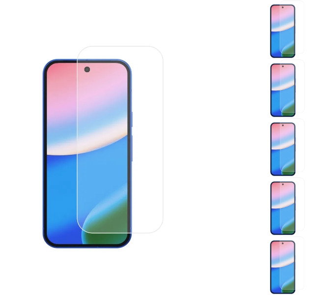 5 stk. Google Pixel 10a Skærmbeskyttelse / Beskyttelsesglas
