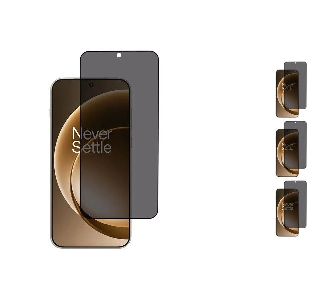 3 stk. OnePlus 15 5G Skærmbeskyttelse / Privacy Glas