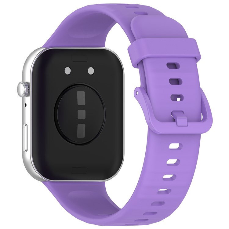Blød silikone urrem i lilla til Huawei Watch Fit 3