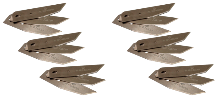2x 9 Stk. Knive til AL-KO Robolinho 110 / 1100 / 3100 / 4100