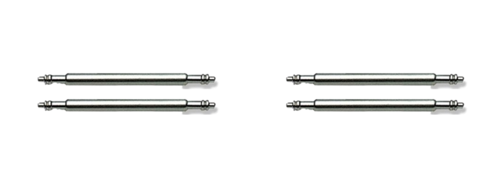 Pakke m. 2x Metalsplitter til Urrem 20 mm & 2x Metalsplitter til Urrem 22 mm