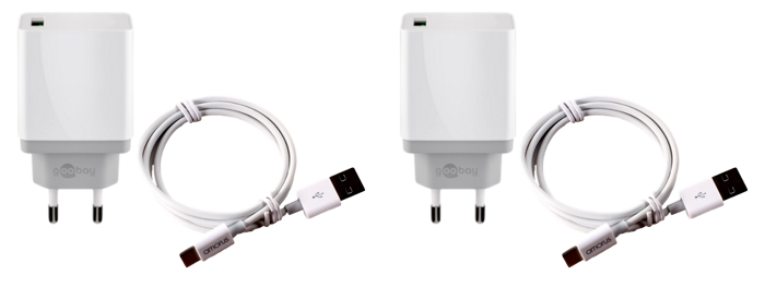 2x 18W Hurtig Oplader til Samsung Galaxy S21