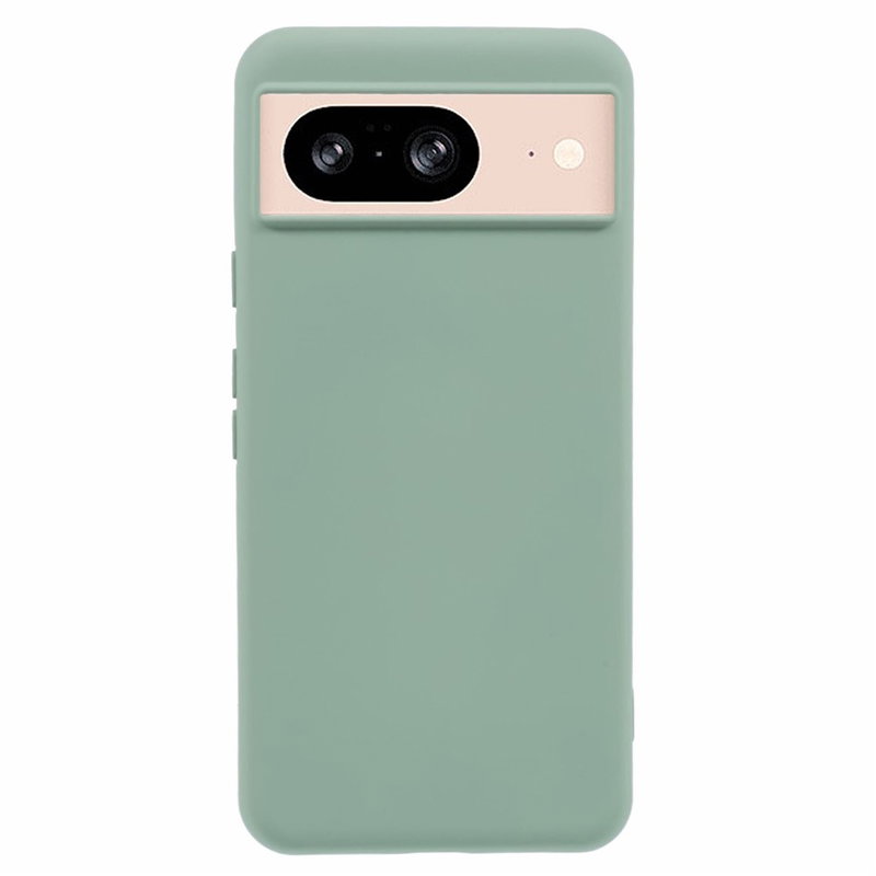 Google Pixel 8 Cover - blødt med fiberforing - Grøn