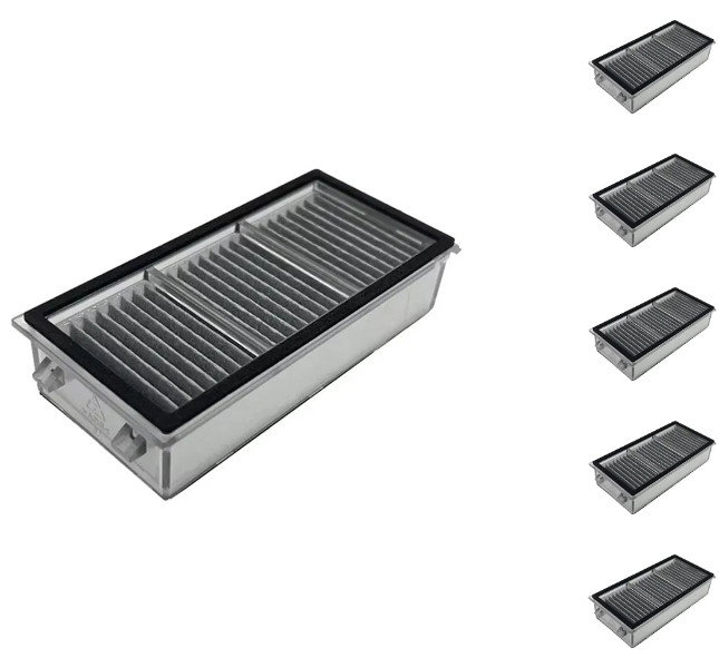 5 stk. HEPA Filter til Dreame X50 Ultra / L50 Ultra / L40s Pro Ultra