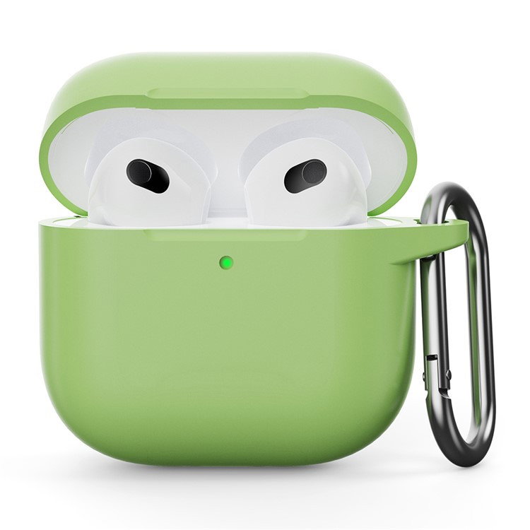 Silikonebeskyttelsesetui til AirPods 4 foran