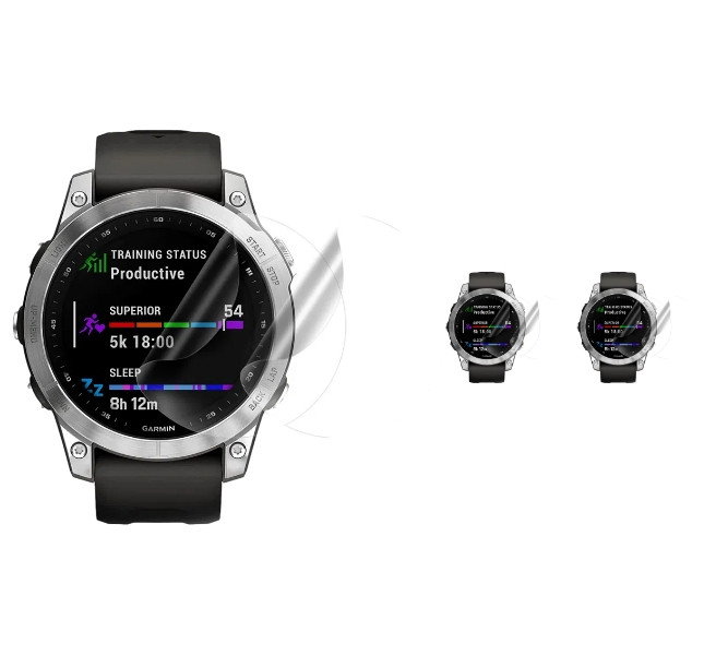 4 stk. Beskyttelsesfilm til Garmin Fenix 8 / E - 43 mm
