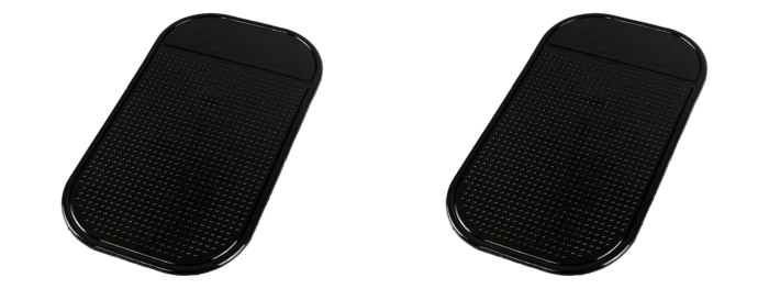 2 Stk Selvklæbende Anti-Slip Måtte til Bil 13x7cm