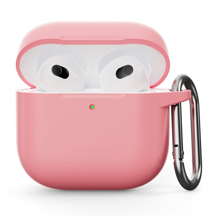 Pink silikoneetui til AirPods 4