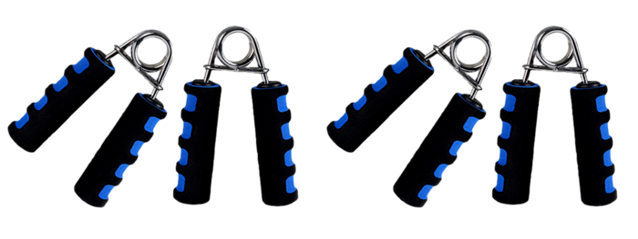 2x Skum Hand Grips Assorterede farver