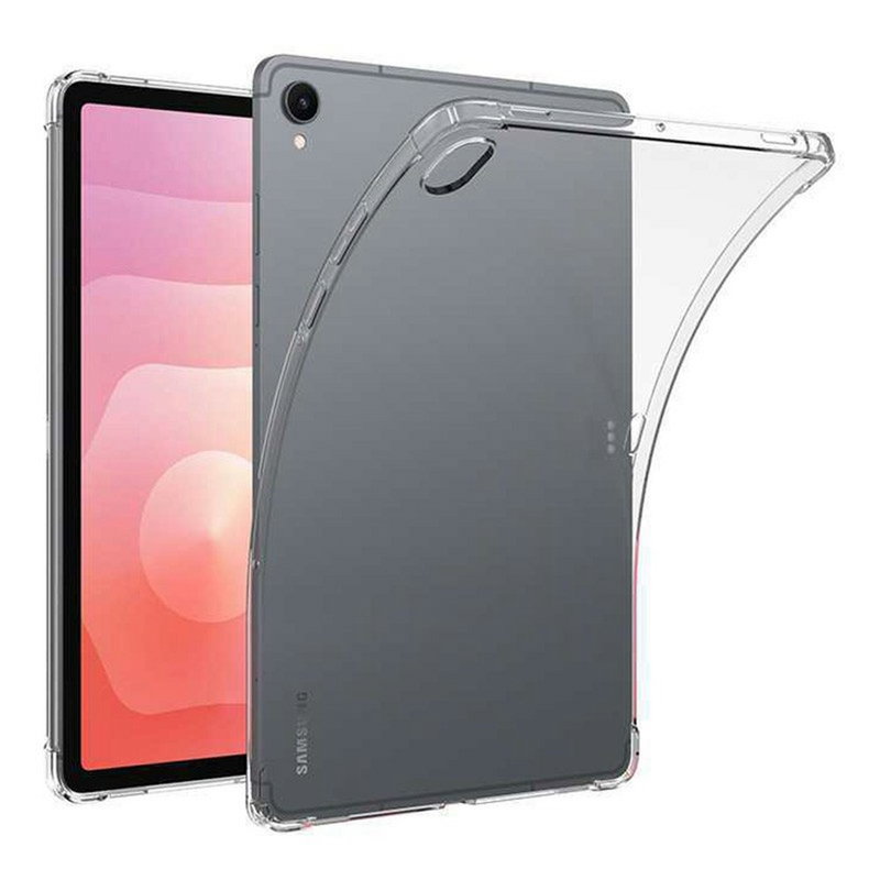 Samsung Galaxy Tab S11 Gennemsigtigt Silikone Cover med Hjørnebeskyttelse