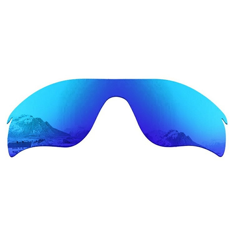 Udskiftningslinser til Oakley Radar Lock Path Ice Blue forfra