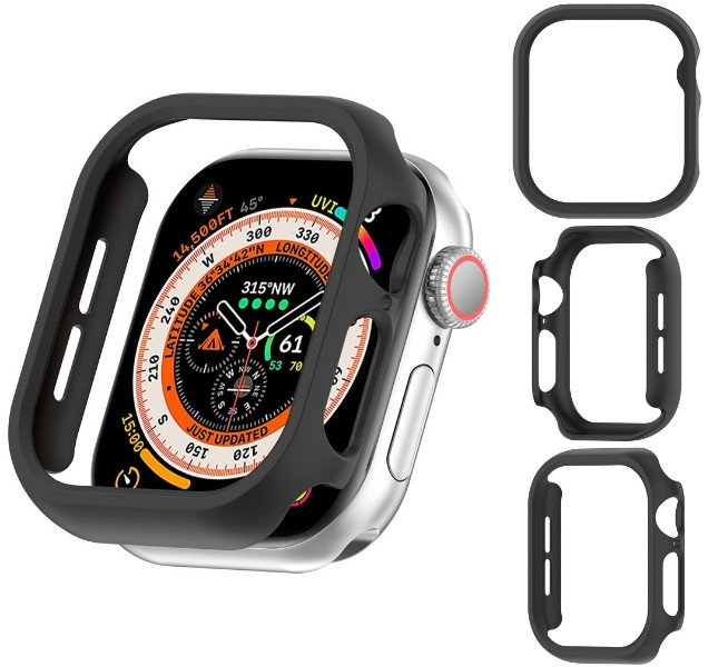 Apple Watch Series 10 & 11 Beskyttelsescover - 46mm, Ridsefast & Holdbart - Sort