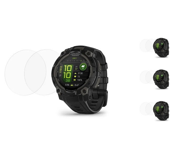 6 stk. Garmin Instinct 3 (50 mm) Skærmbeskyttelse / Hærdet Beskyttelsesglas
